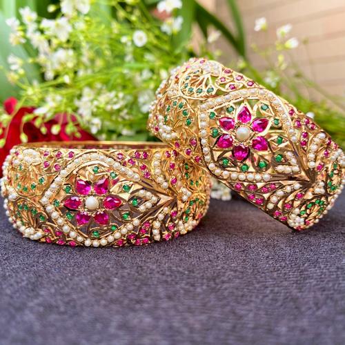 Bangles & Bracelets - Gold Plated Silver