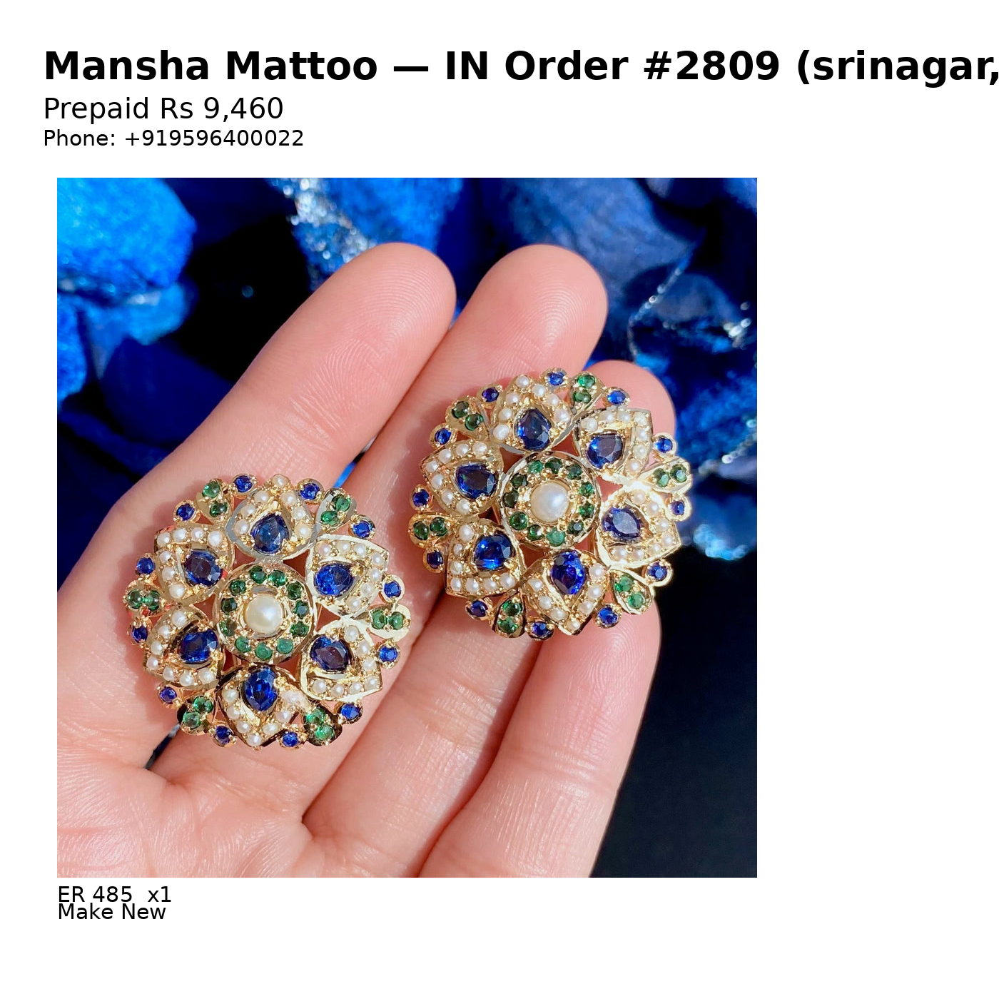 IN Order #2809