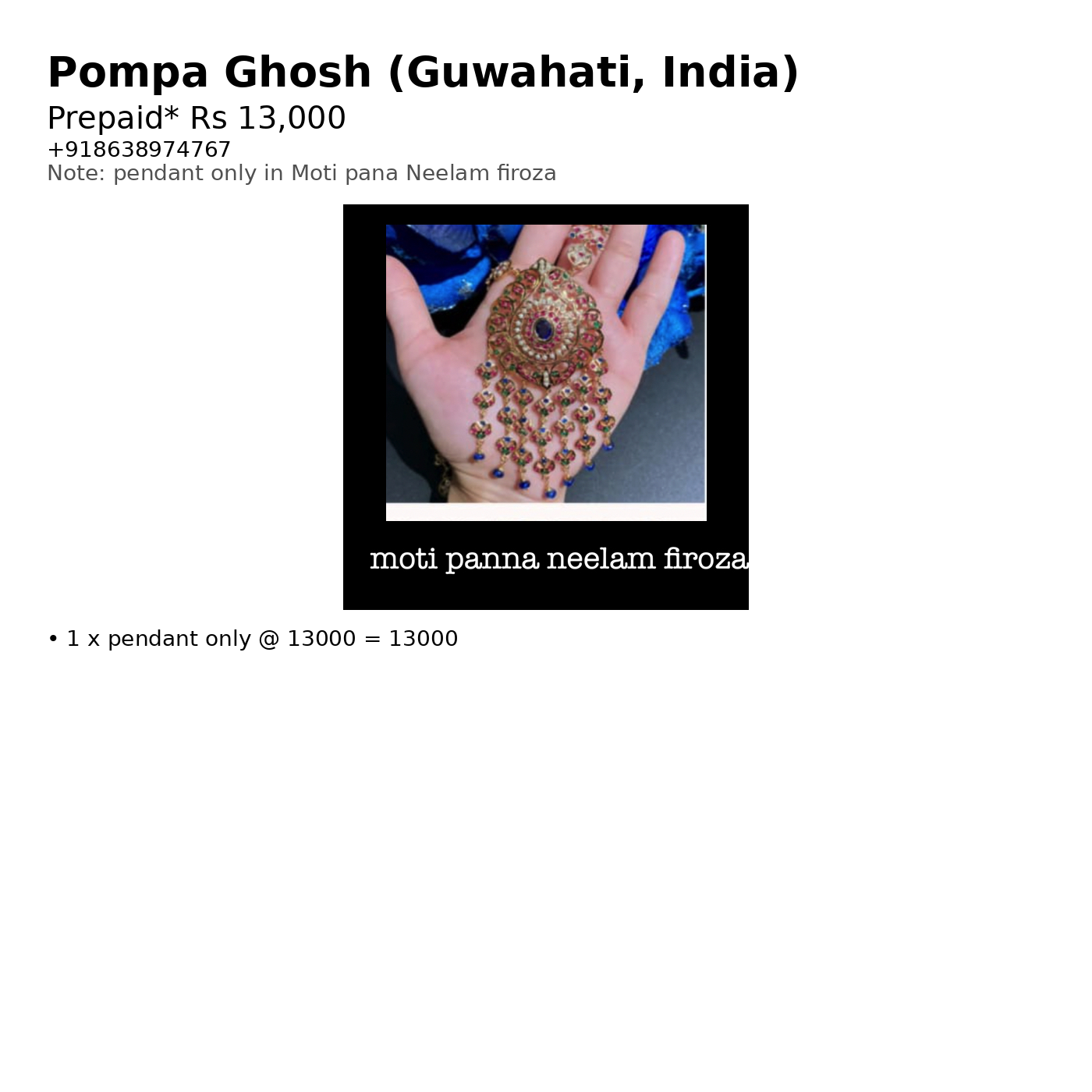 Custom Order – Pompa Ghosh – 2025-11-24 18:08