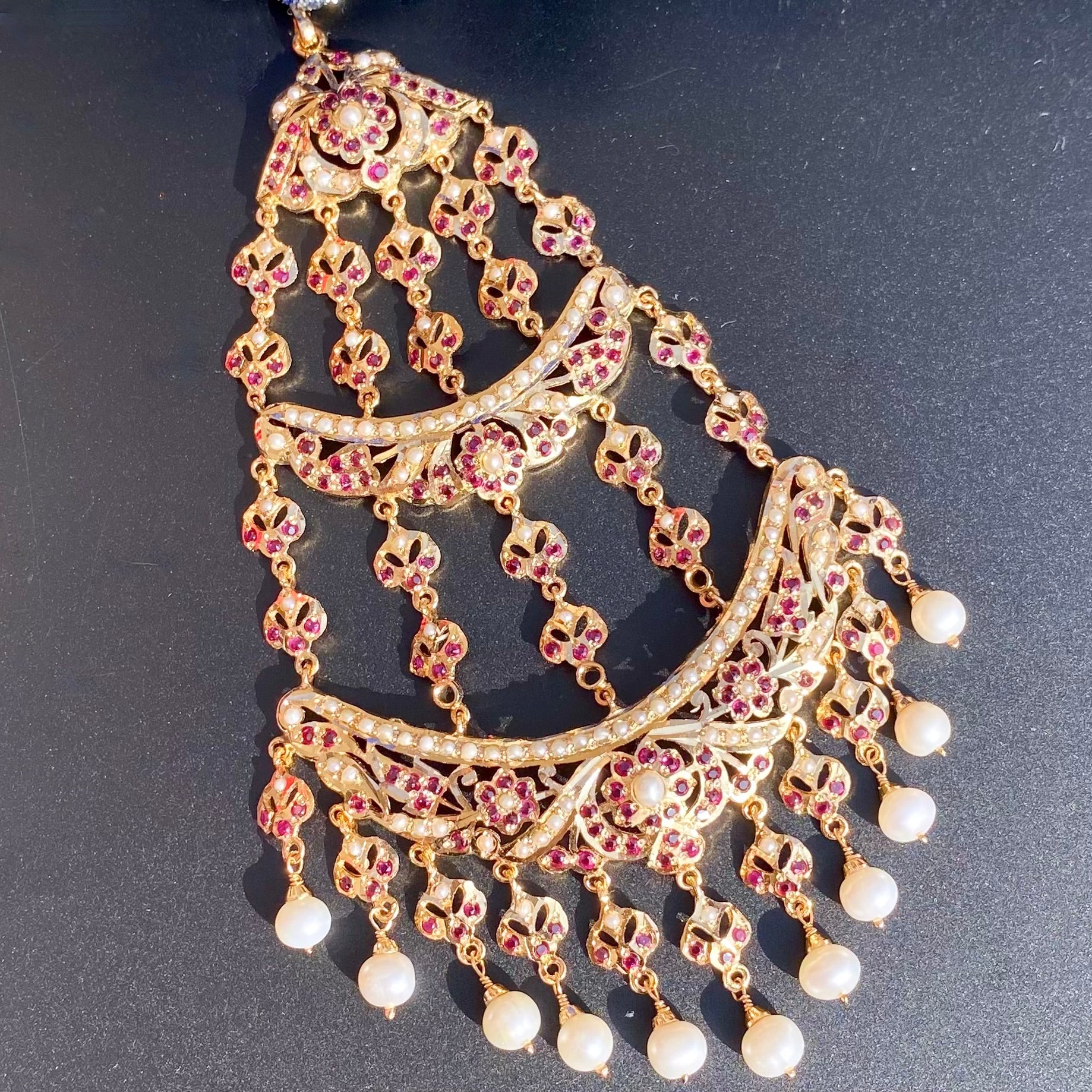 Jadau Jhoomar/ Passa for Brides| Traditional Punjabi Jewellery