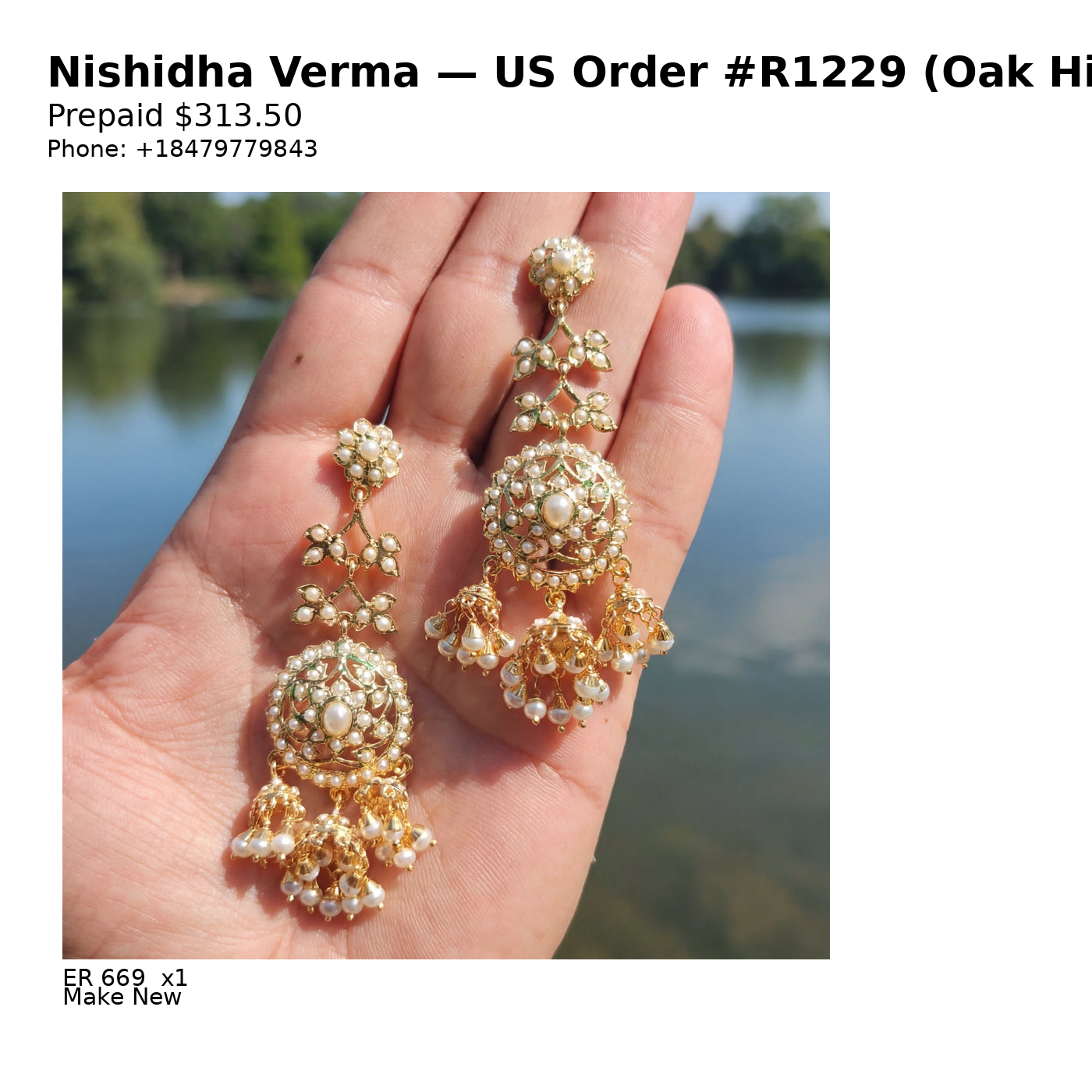 US Order #R1229