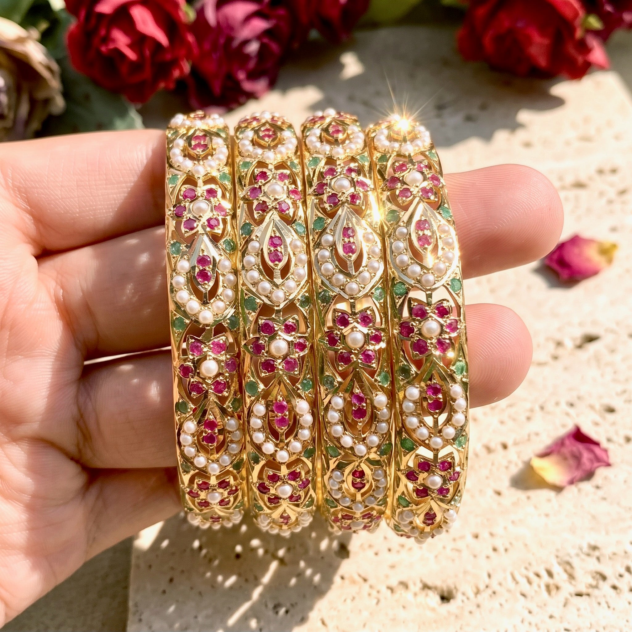 mughal gold jewelry