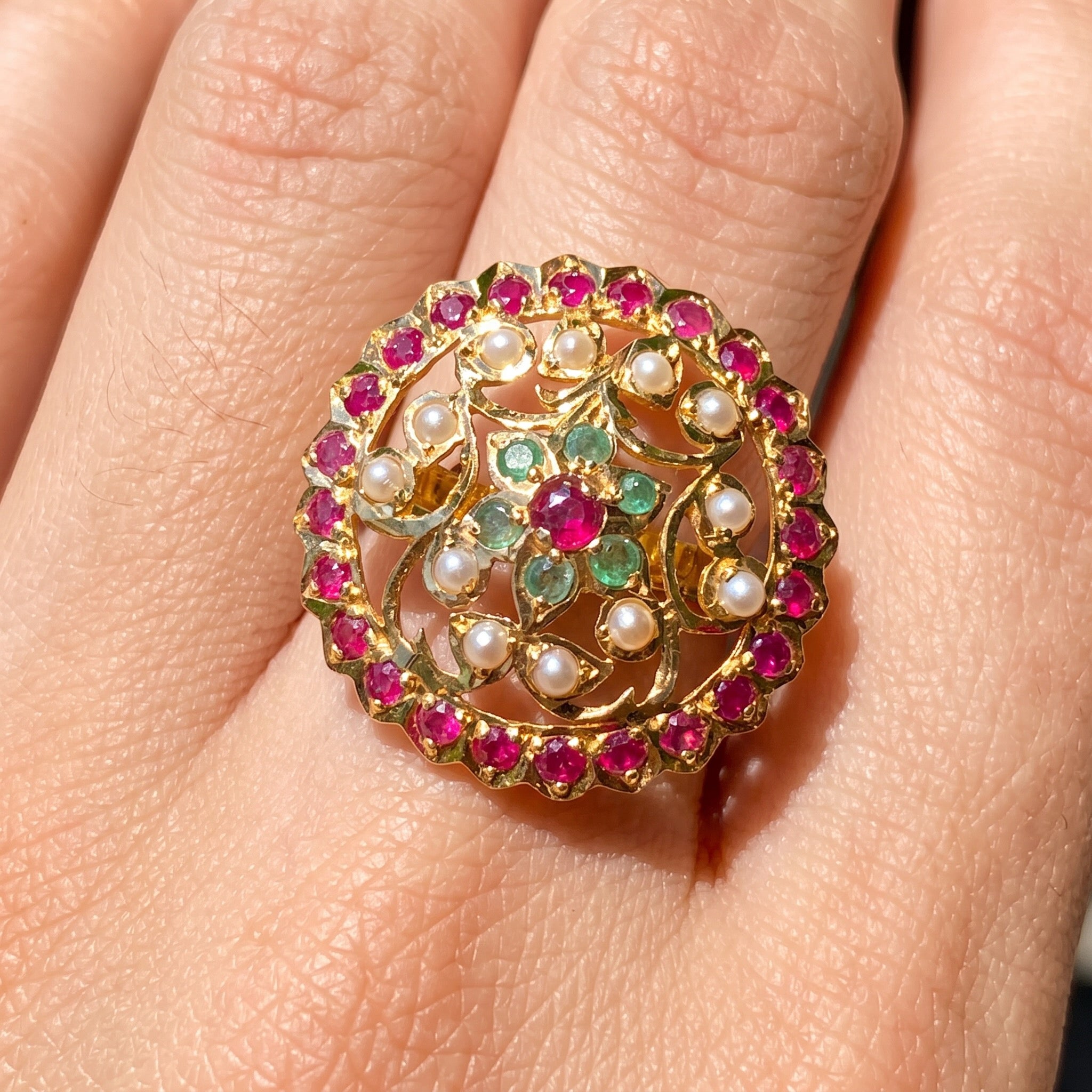 gold ring for bengali women