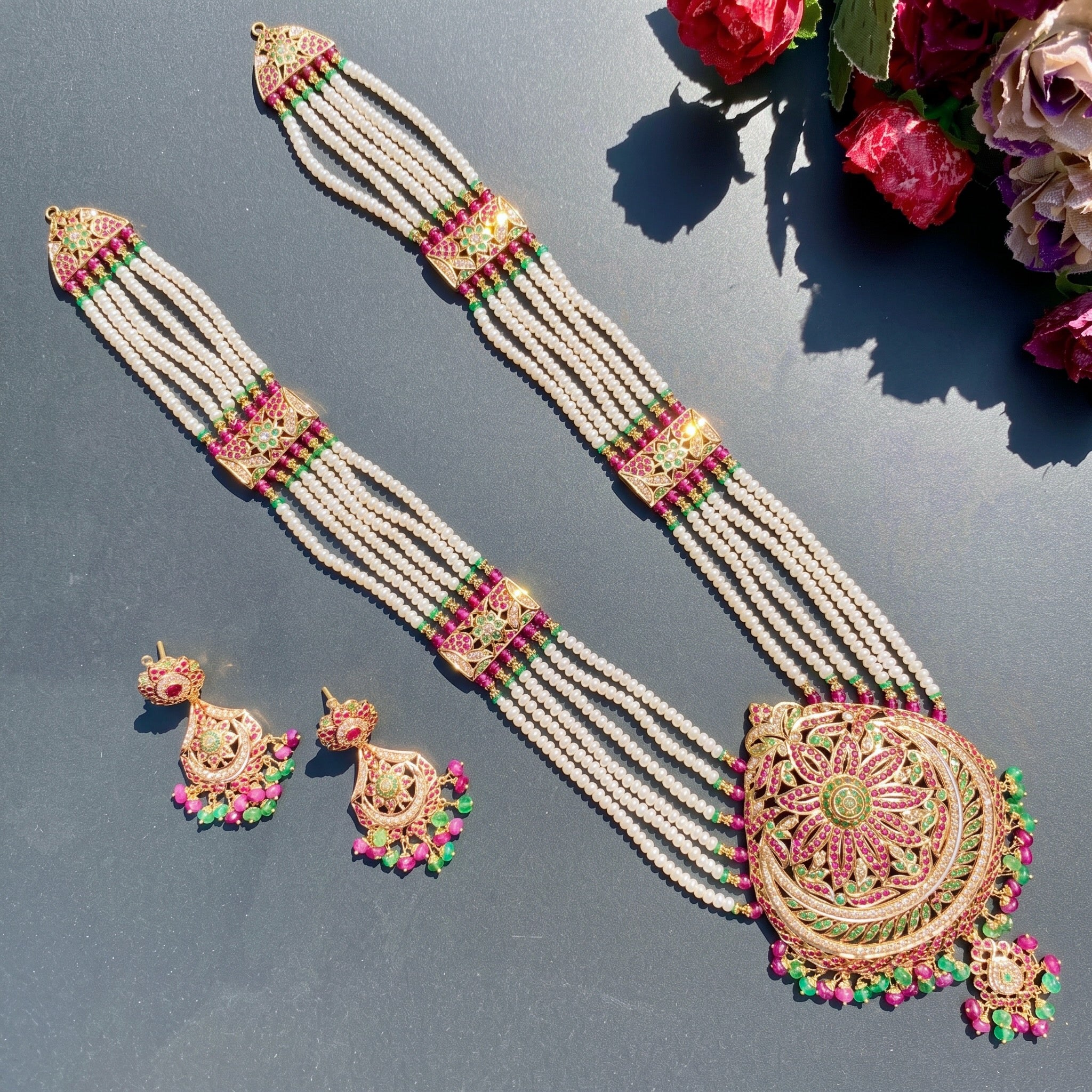 bridal rani haar set tanishq