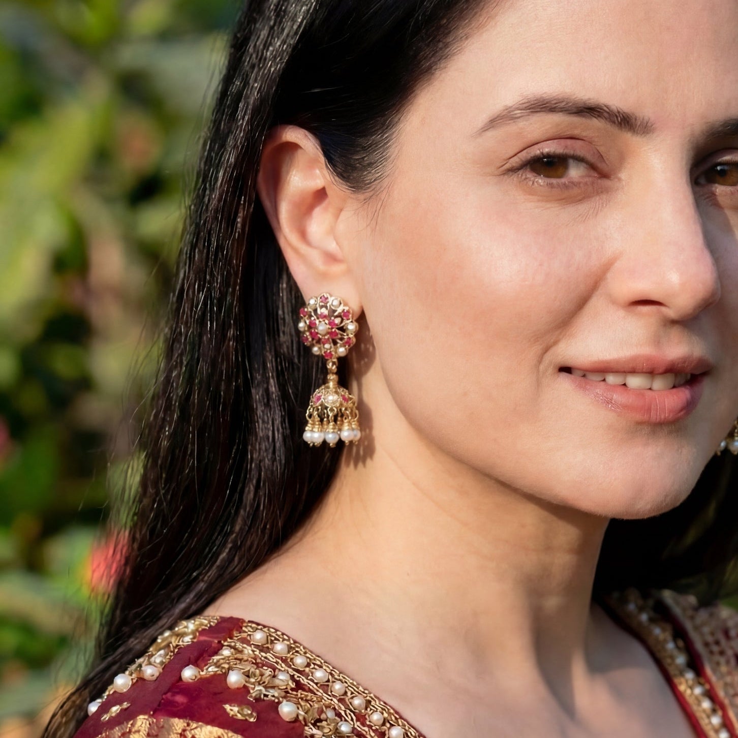 Small Jhumki For Women | Gold Plated on 925 Silver ER 543