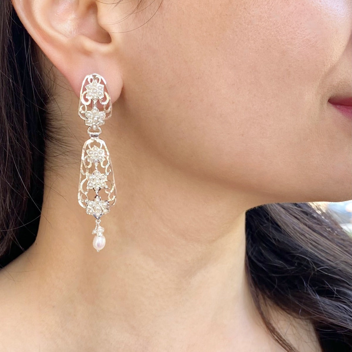 silver earrings for gifting