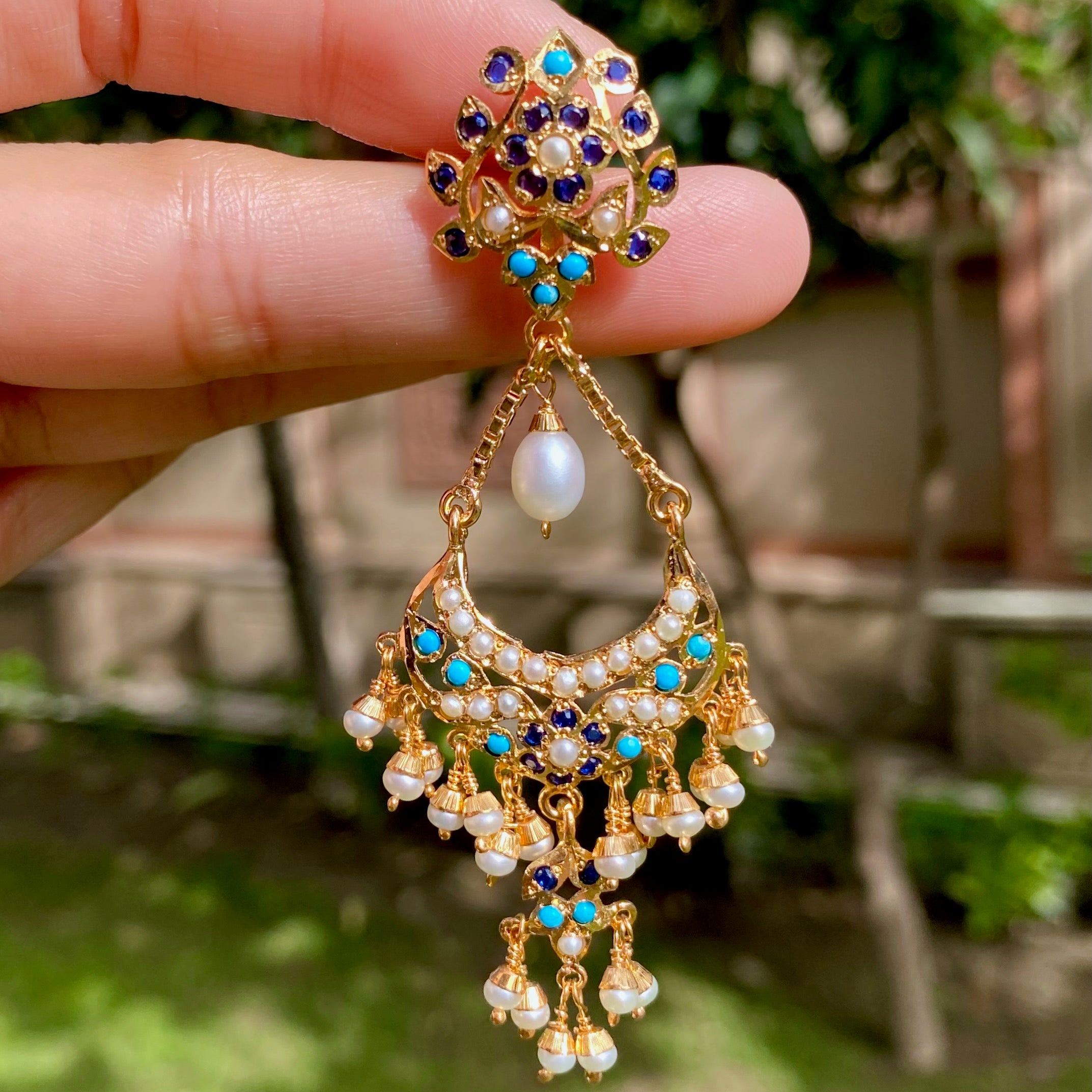 Cute Earrings for Girls | Gold Plated on Silver Base ER 632