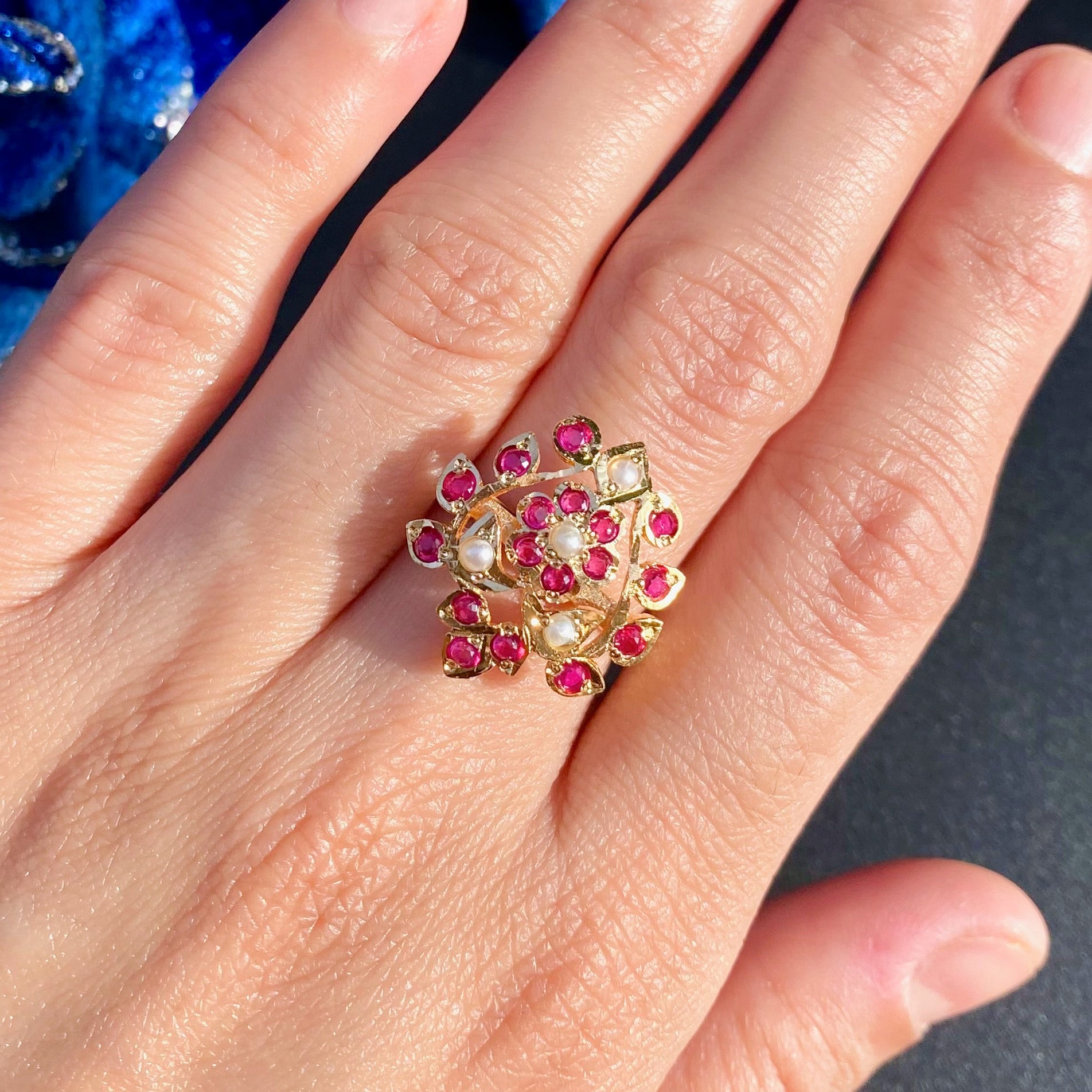 Alluring Gold Plated Finger Ring For Women BLR 002