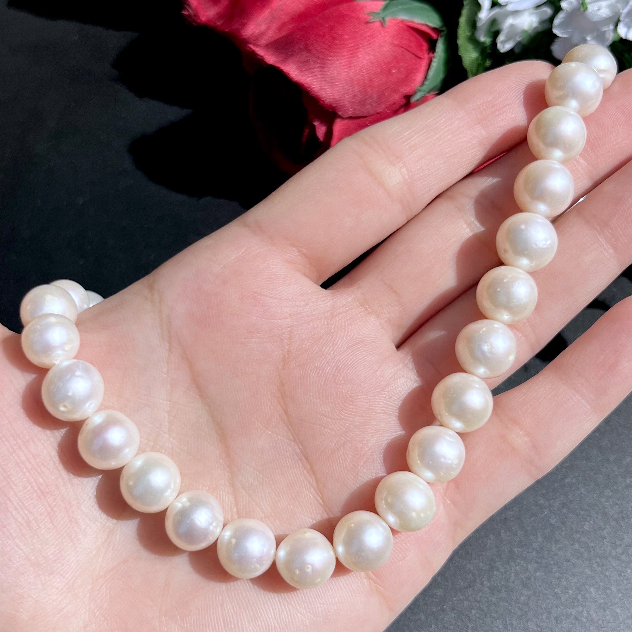 single line pearl string 9mm pn 03