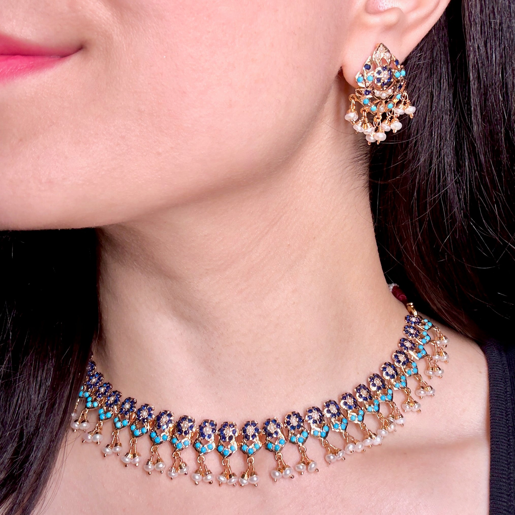 jadau necklace set online