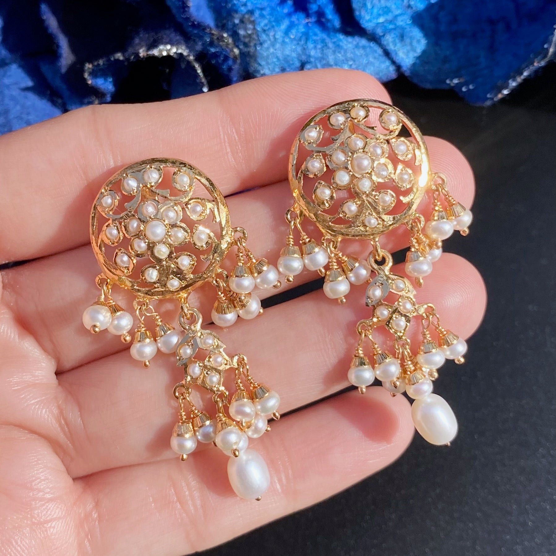 Classic Pearl Choker Set | Real Freshwater Pearls NS 428