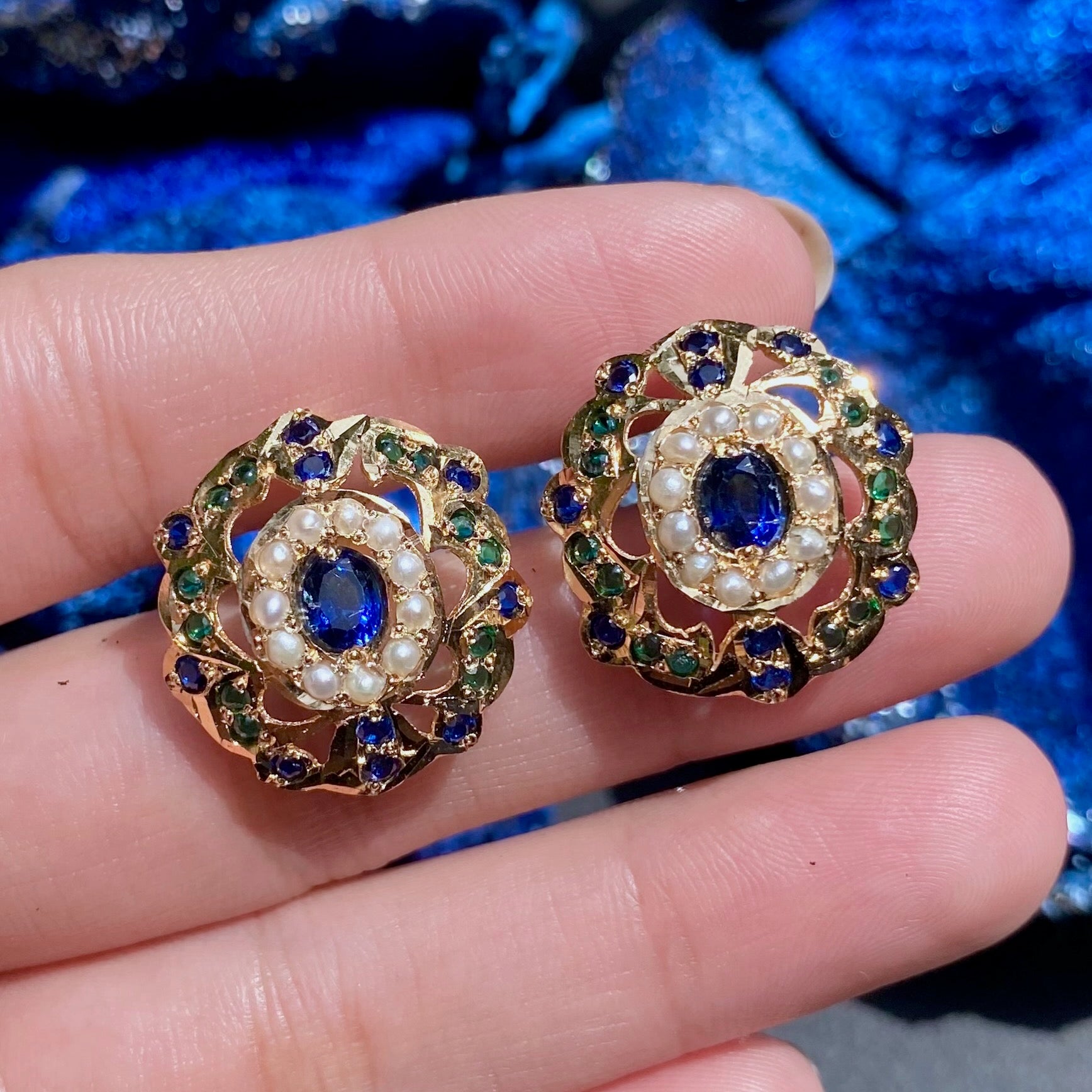 jadau choker gold plated silver base