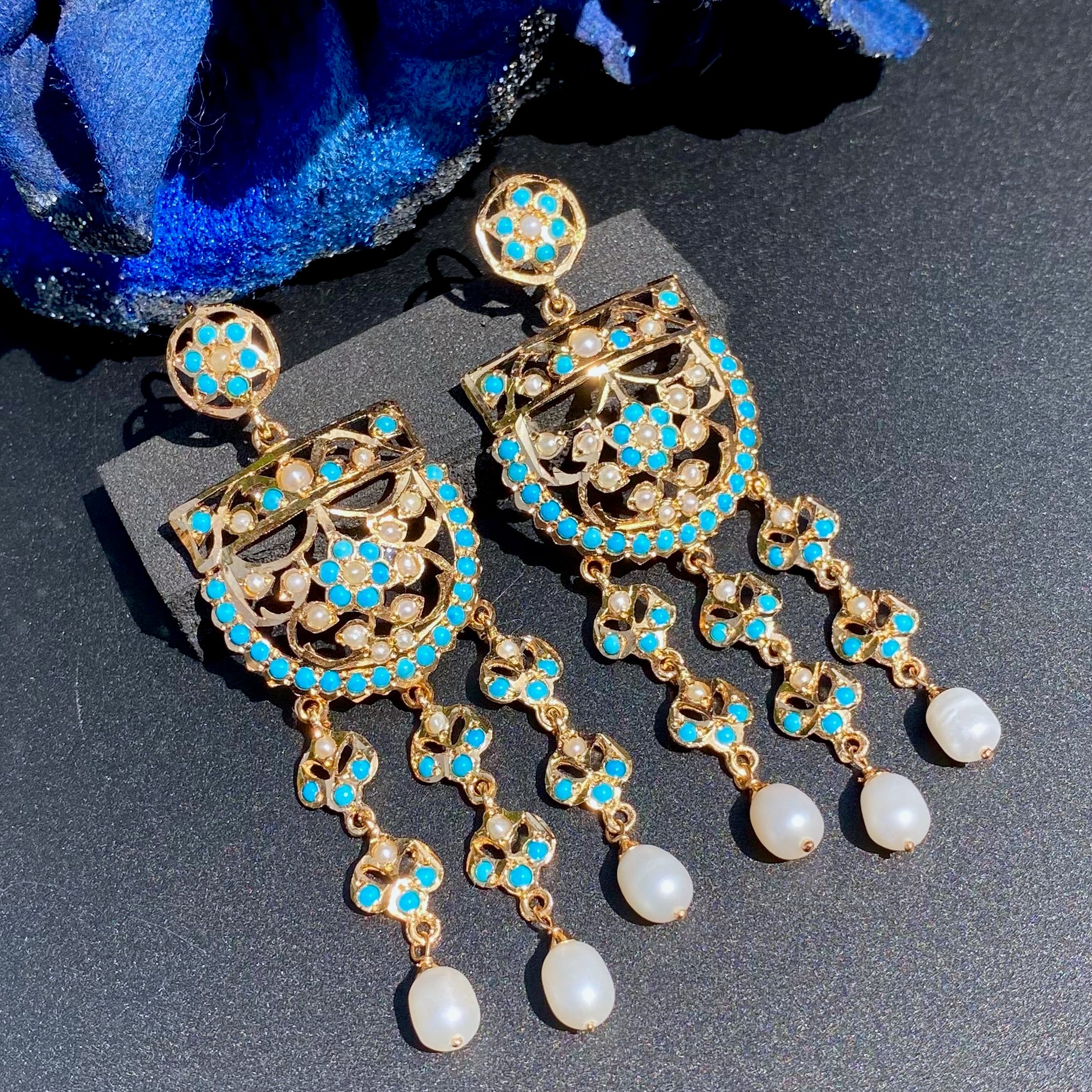 dubai earrings design