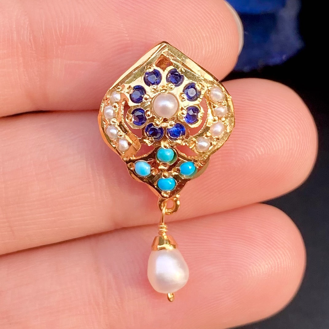 silver gold plated earrings