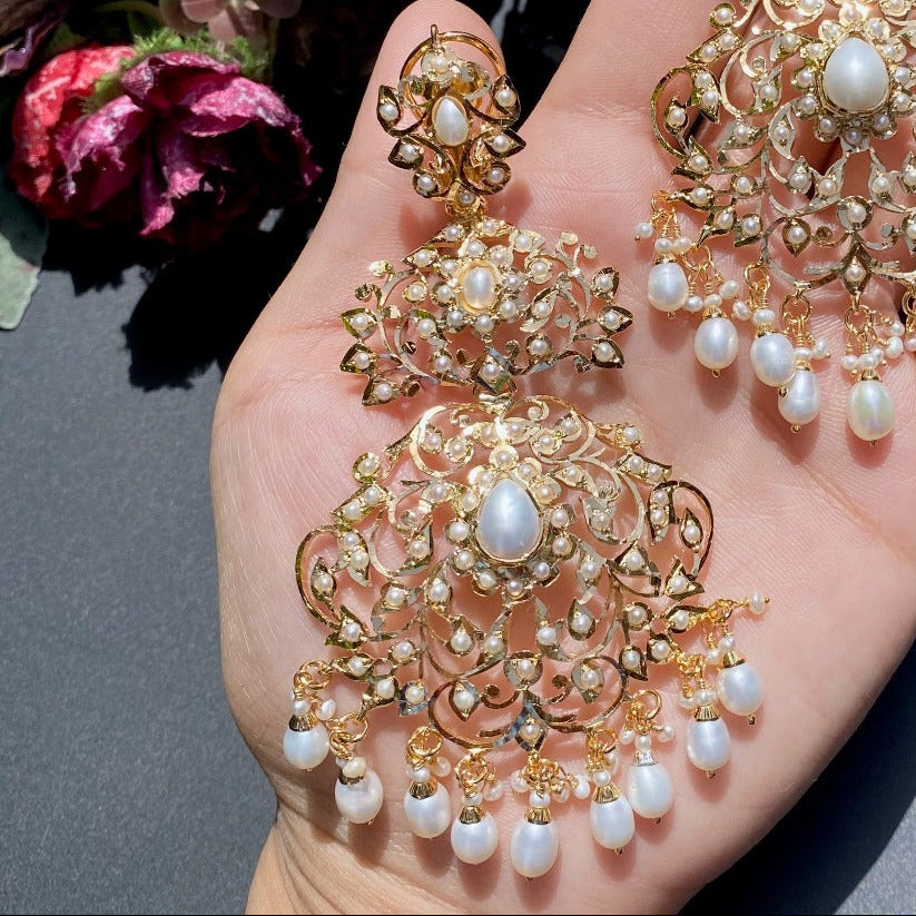 seed pearl earrings