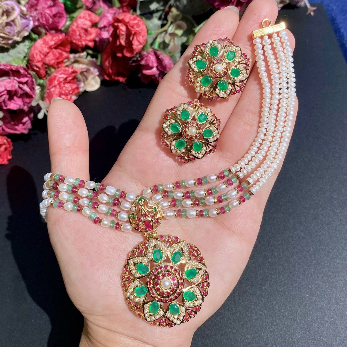 jadau choker for women