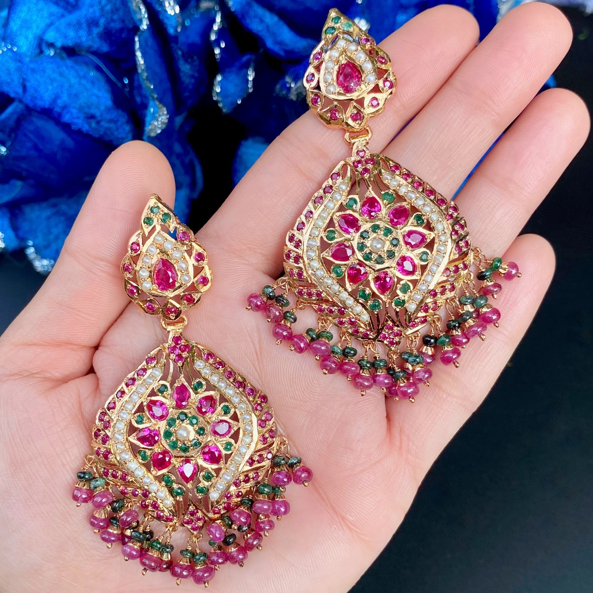 gold plated earrings