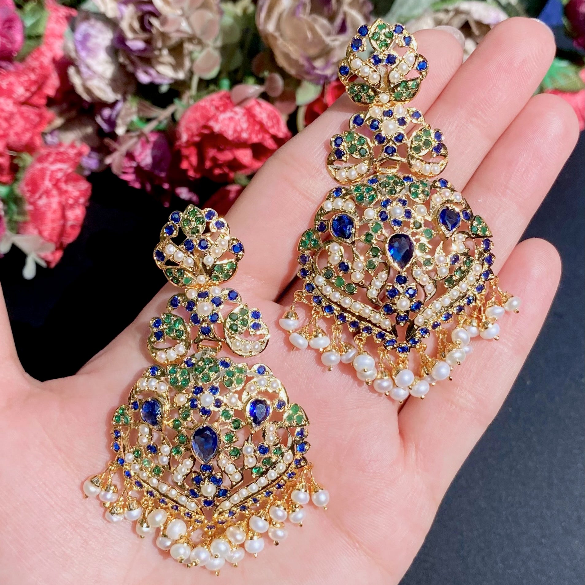 mughal period inspired jadau necklace set