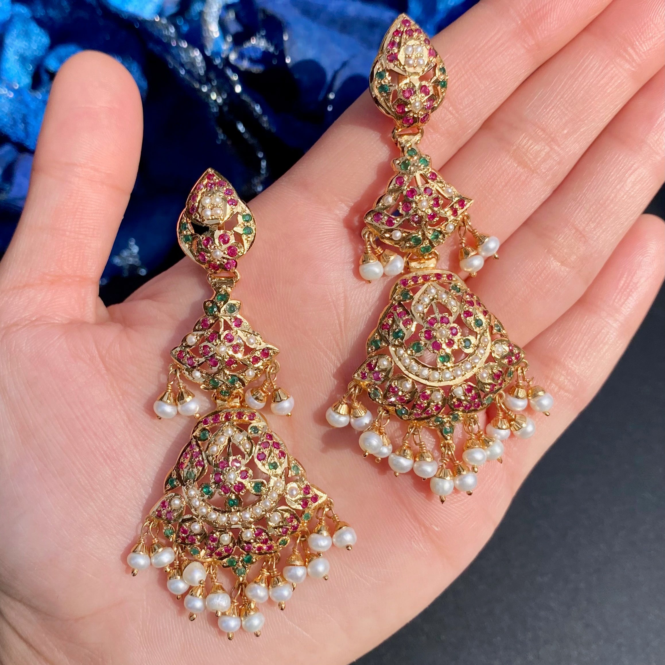traditional jadau guluband necklace