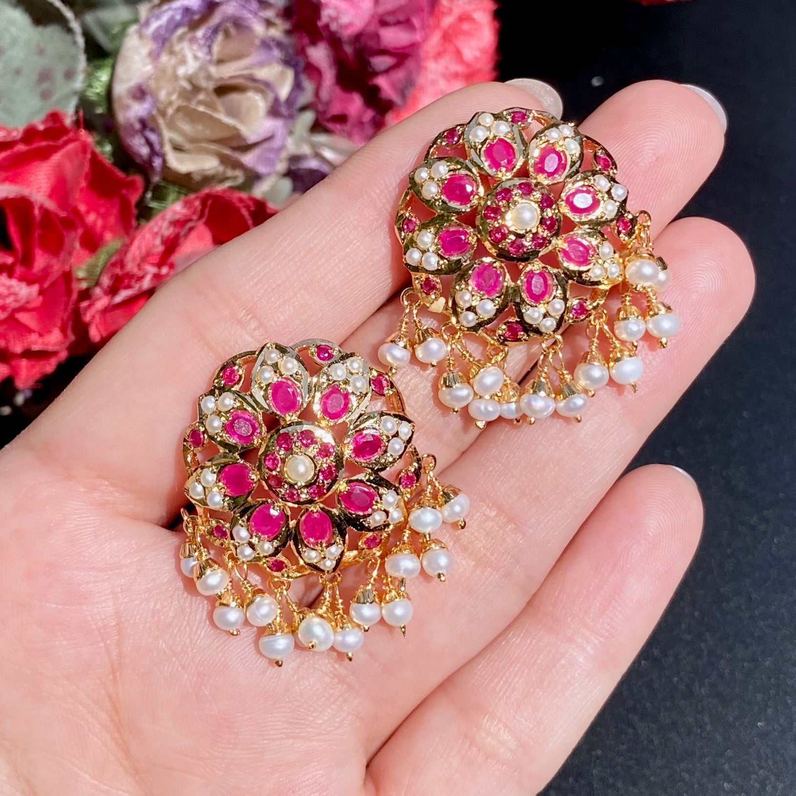 fashion hyderabadi necklace set