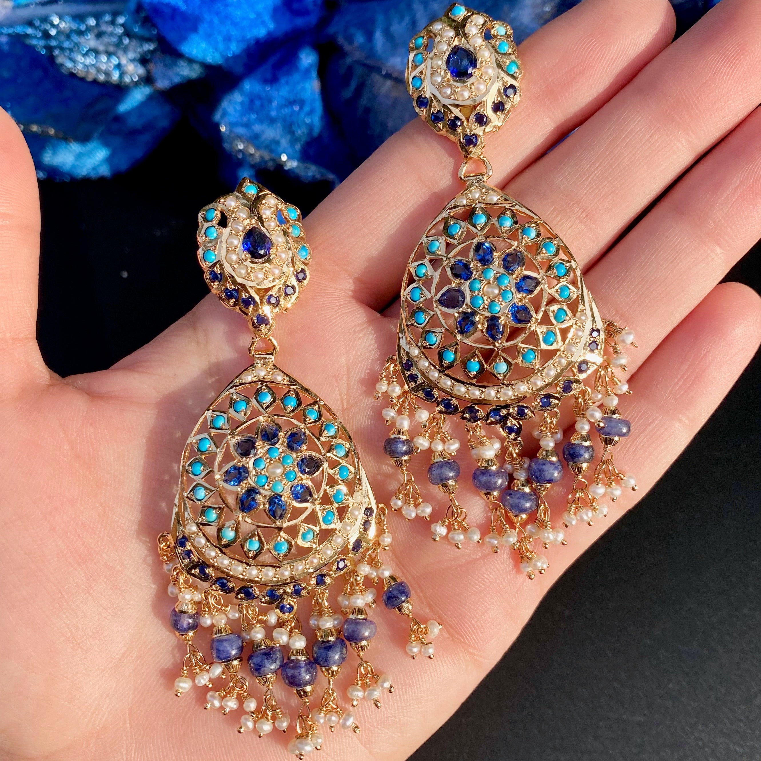 latest jadau necklace set design