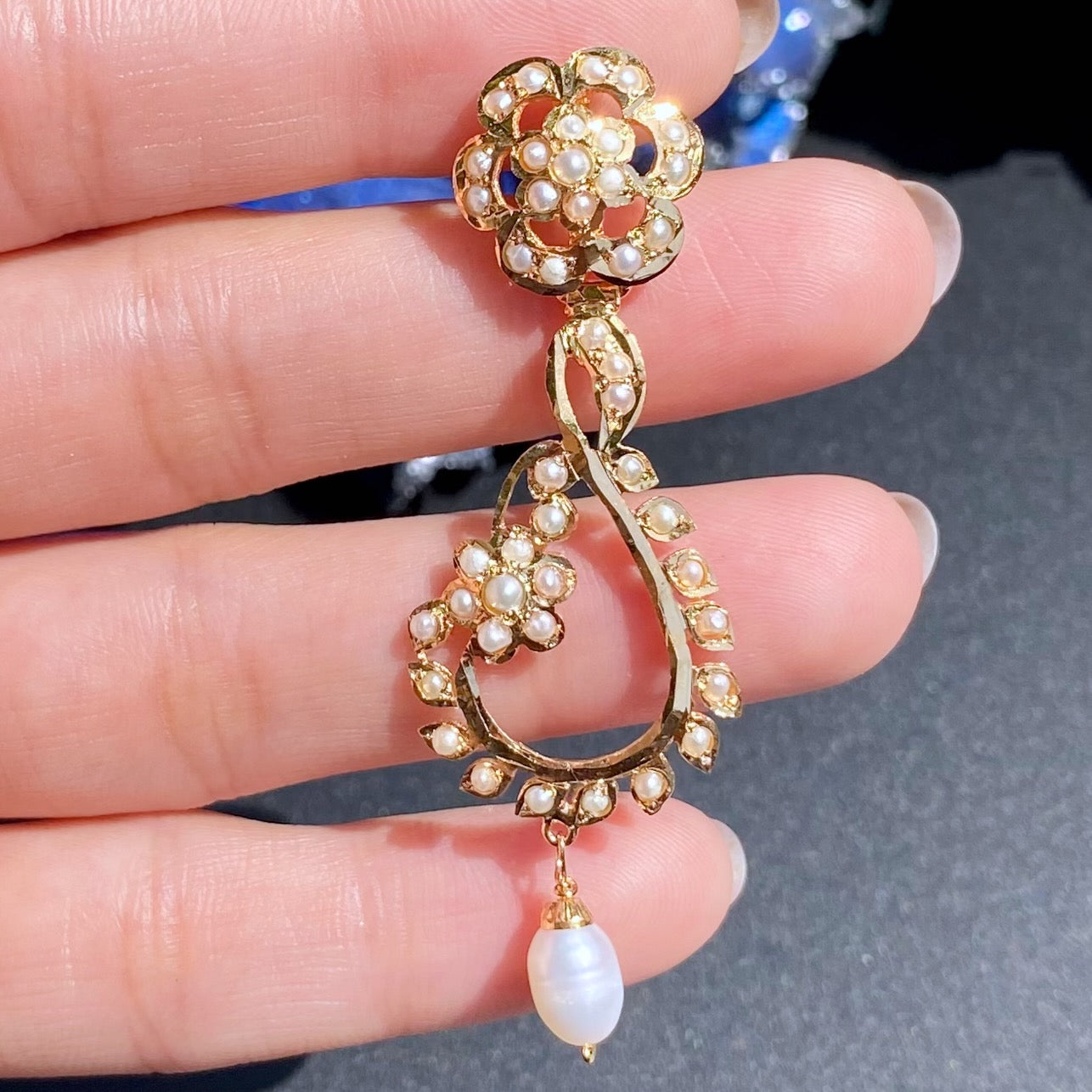 simple pearl earrings for women