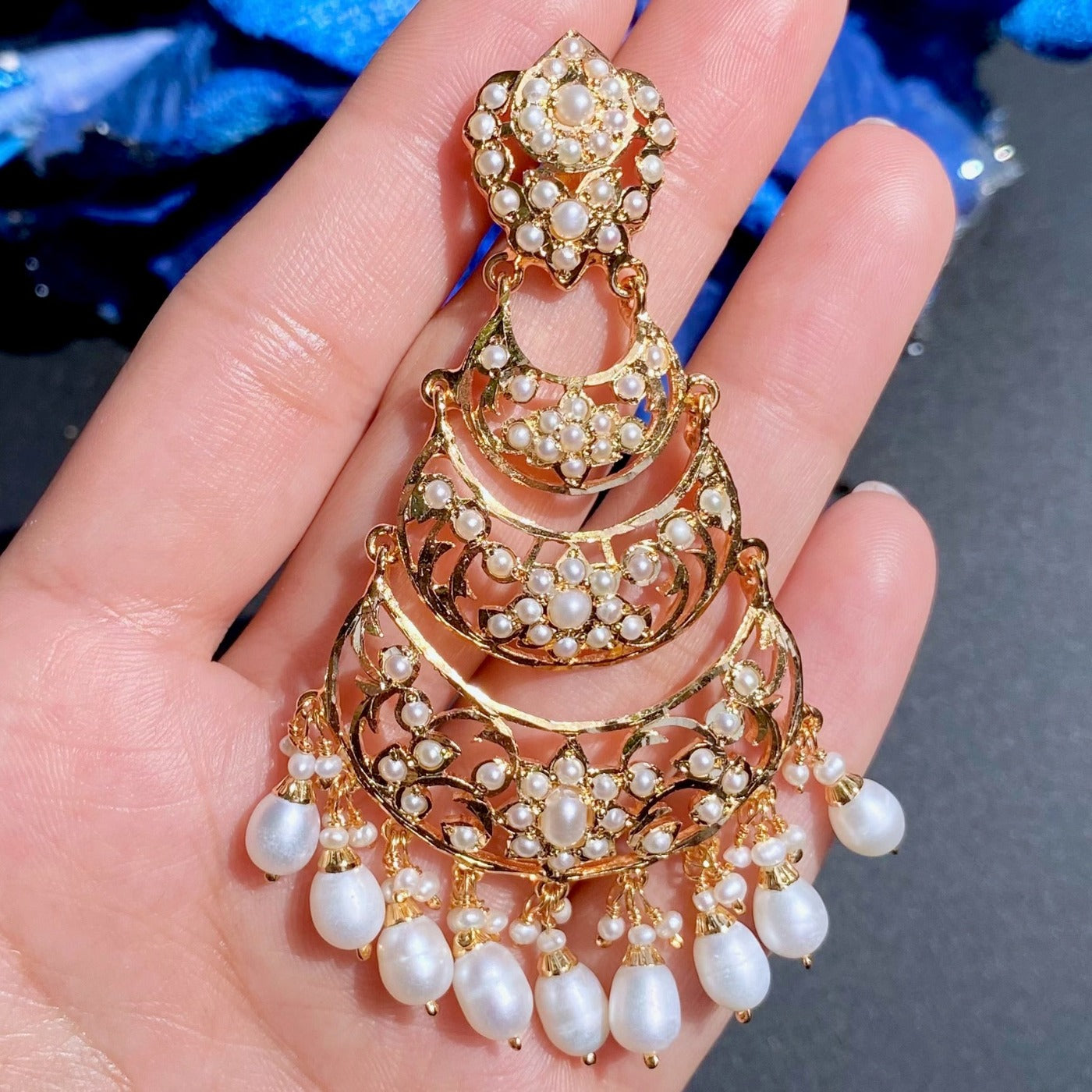 real authentic pearl earrings