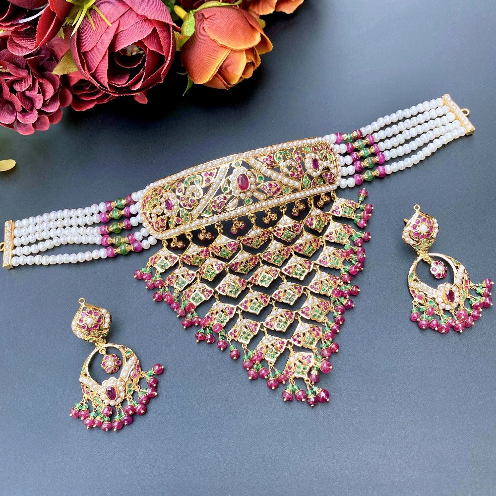 Rajasthani choker store necklace