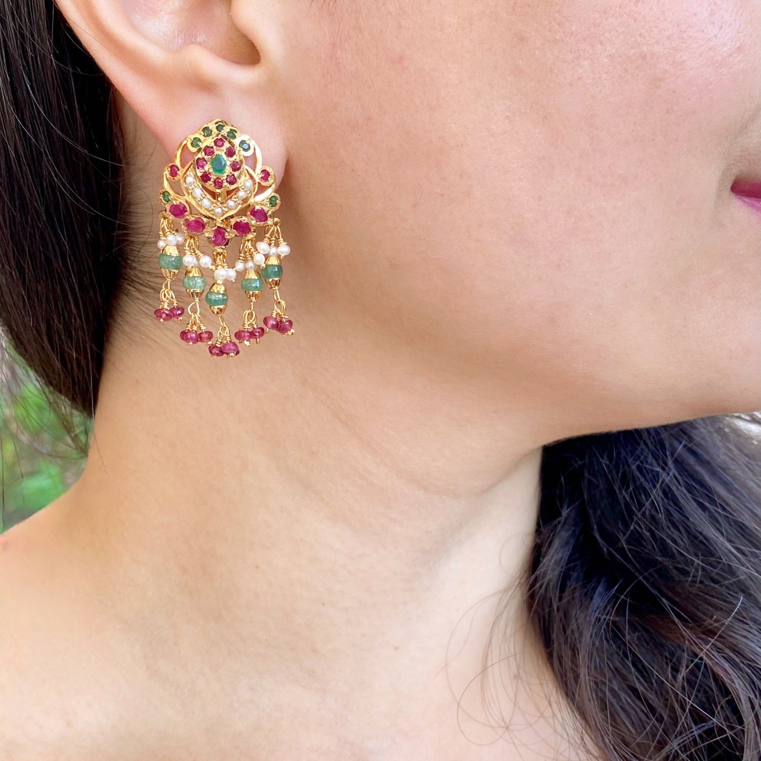 jadau earrings