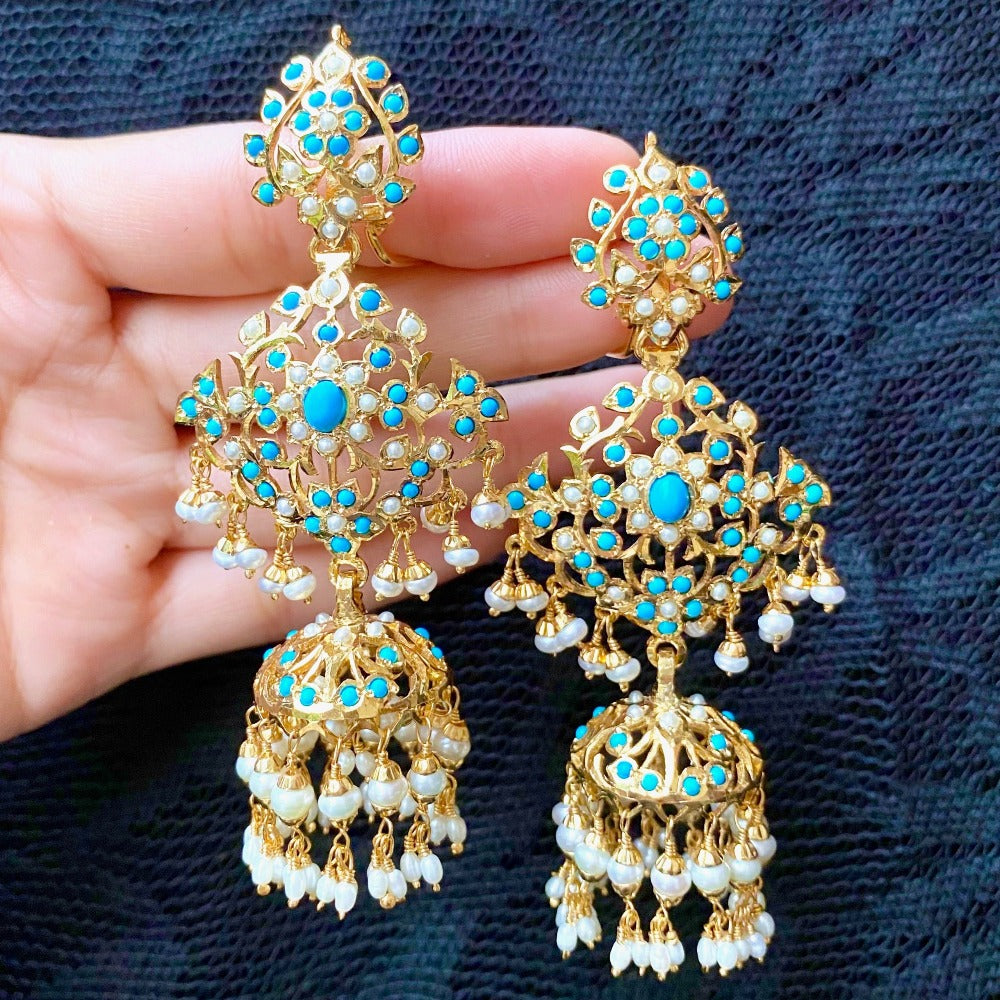 long feroza jhumka