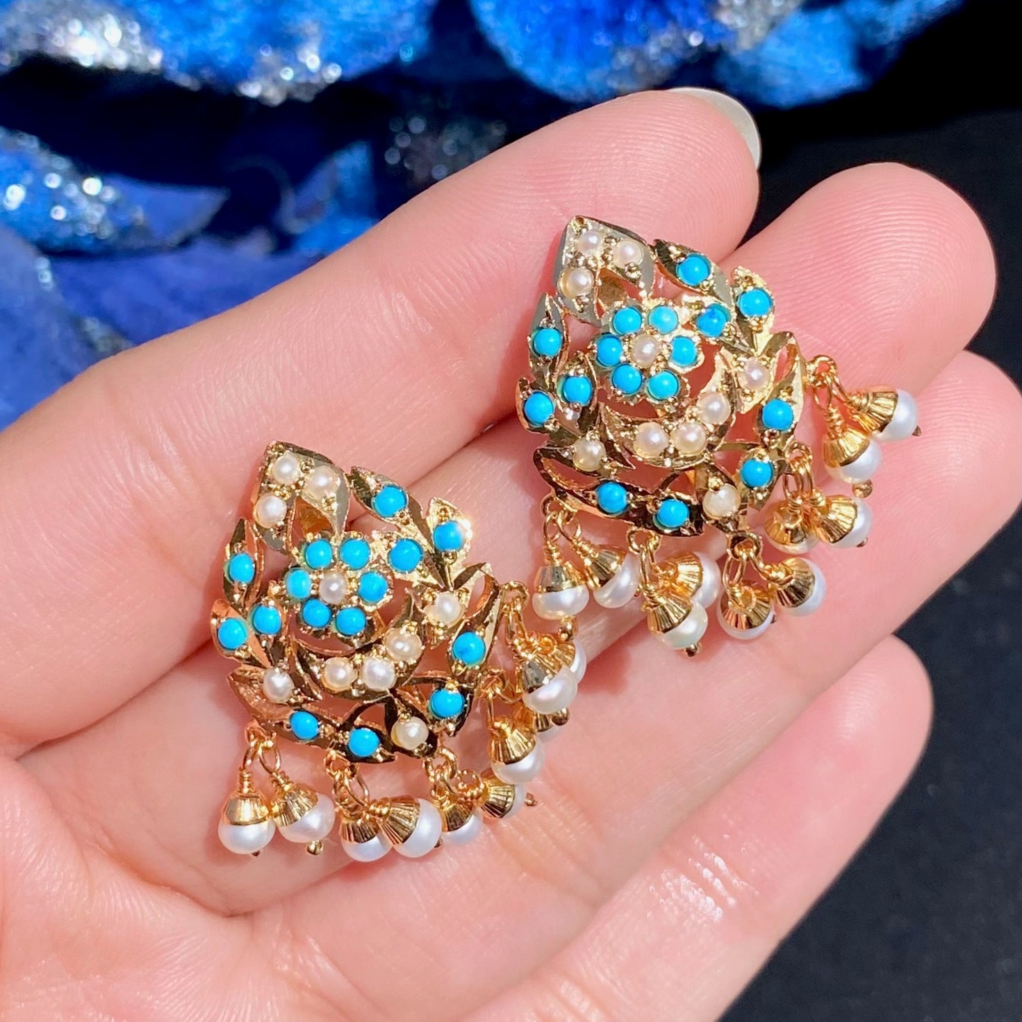 hyderabadi firoza fashion necklace