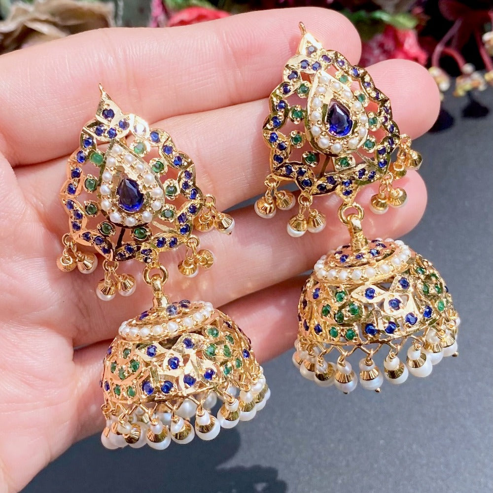 kundan jhumka