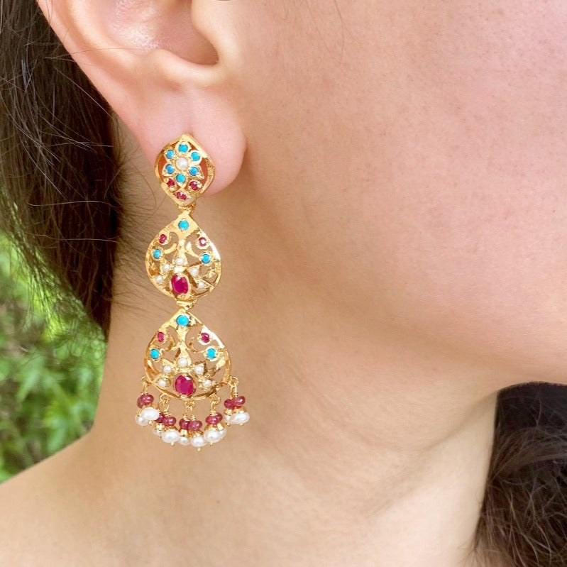 jadau earrings 
