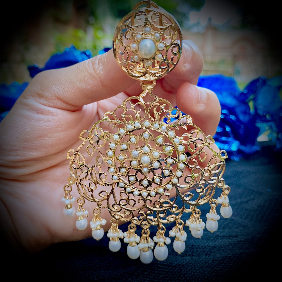 large pearl danglers