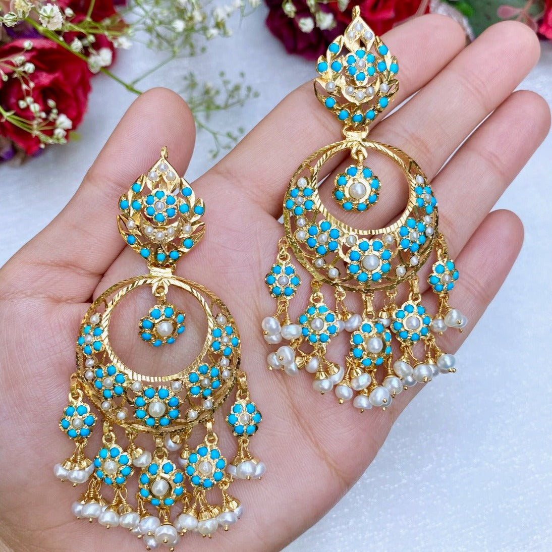 heritage indian jewellery in turquoise