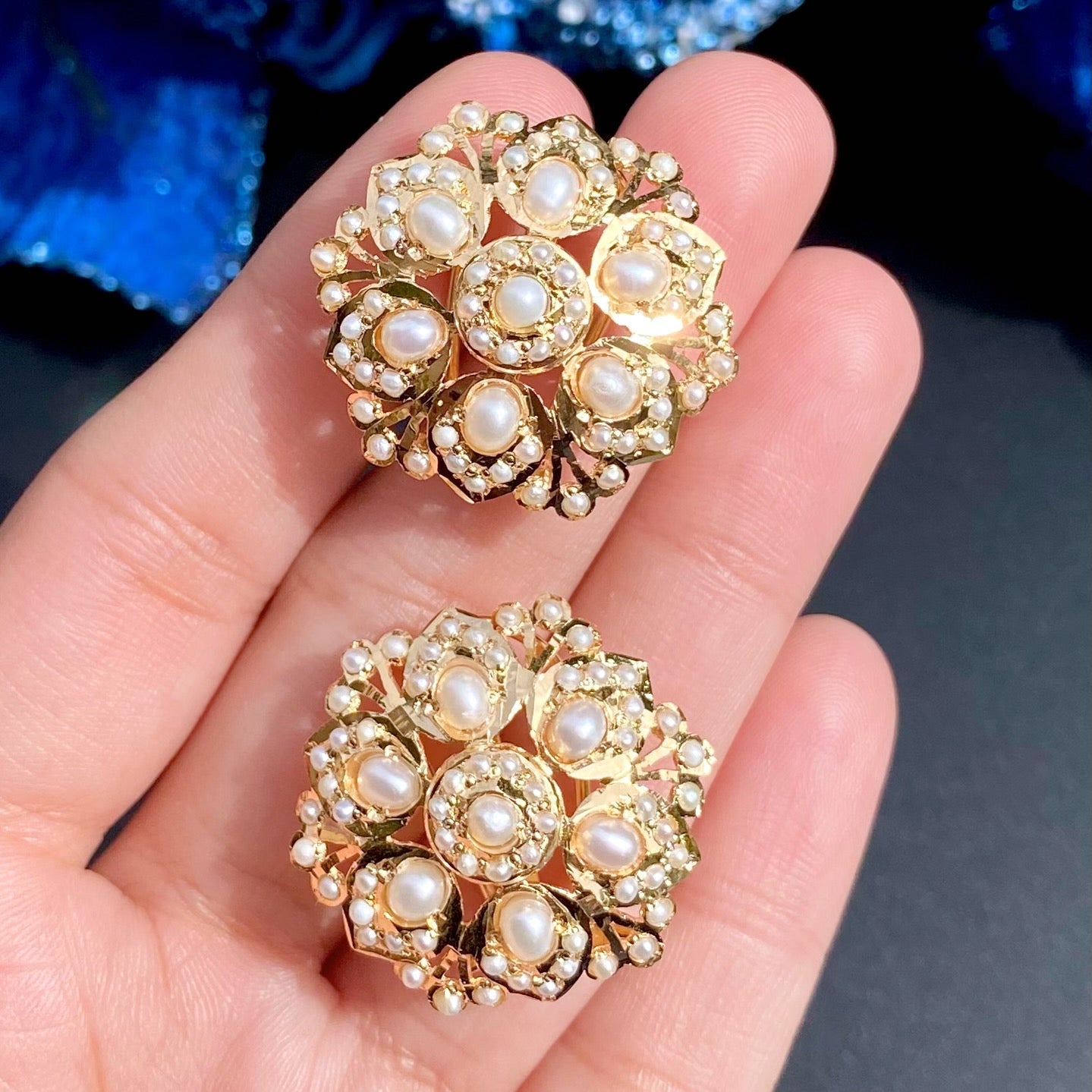 hyderabadi pearl studs