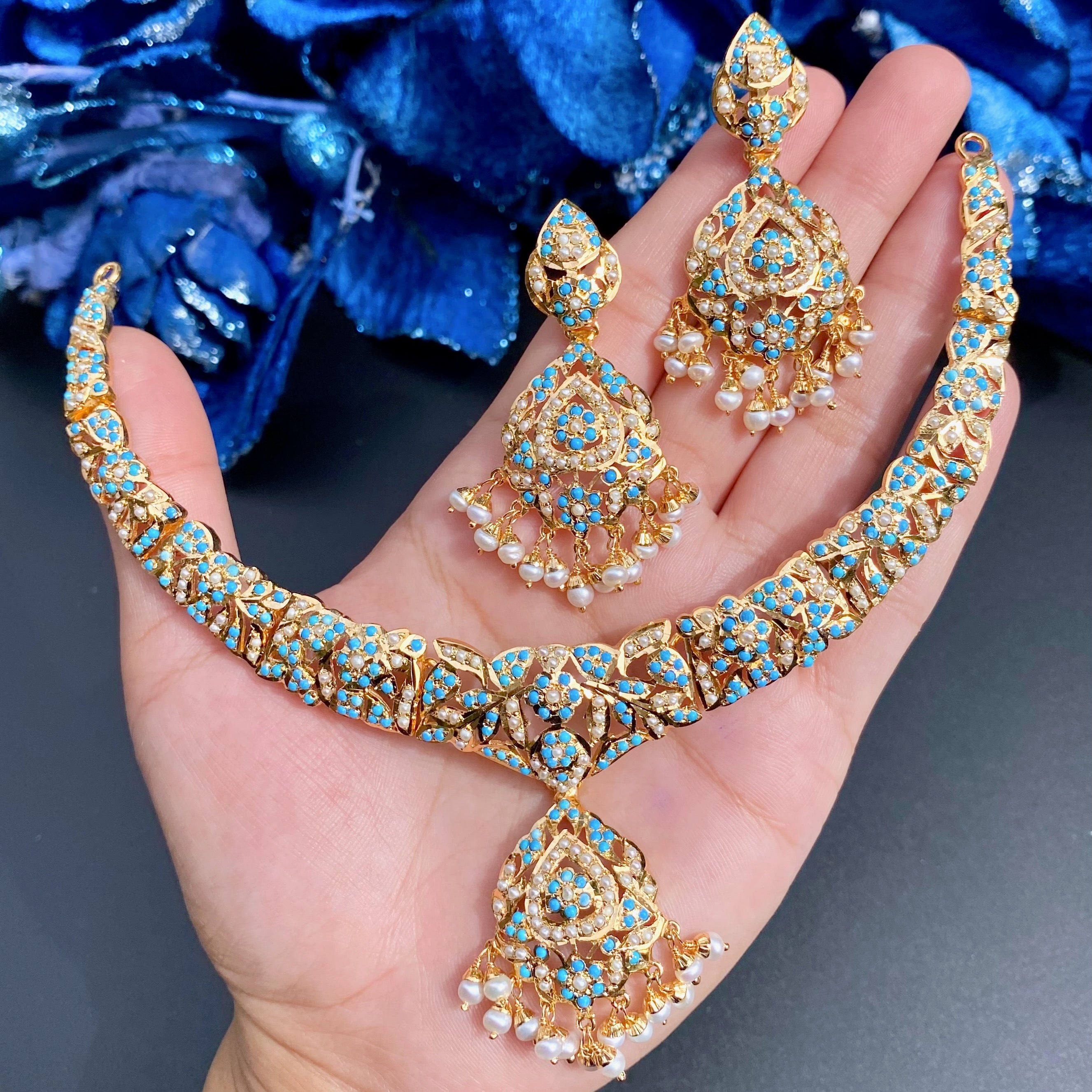 fashion firoza necklace set