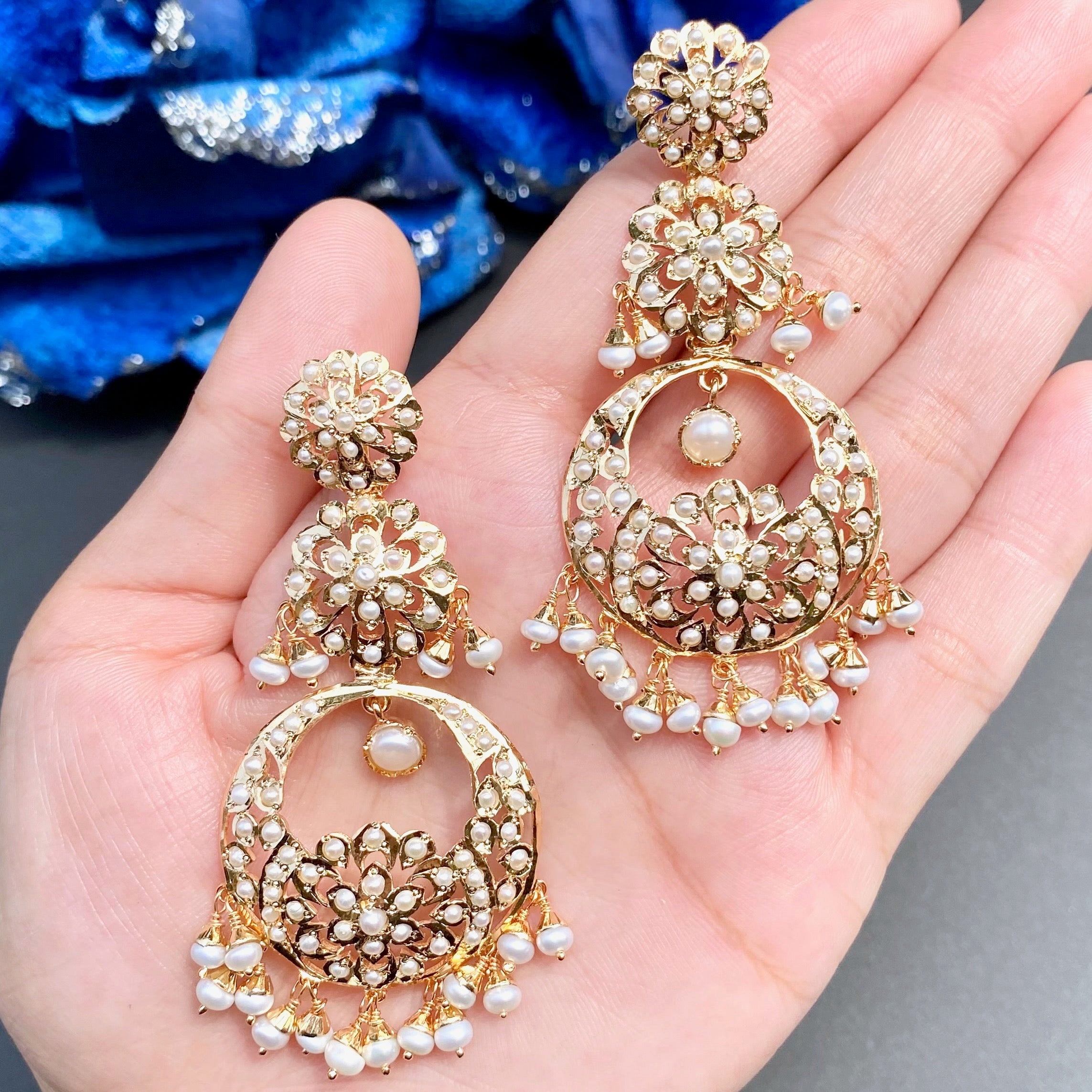 jadau pearl necklace set