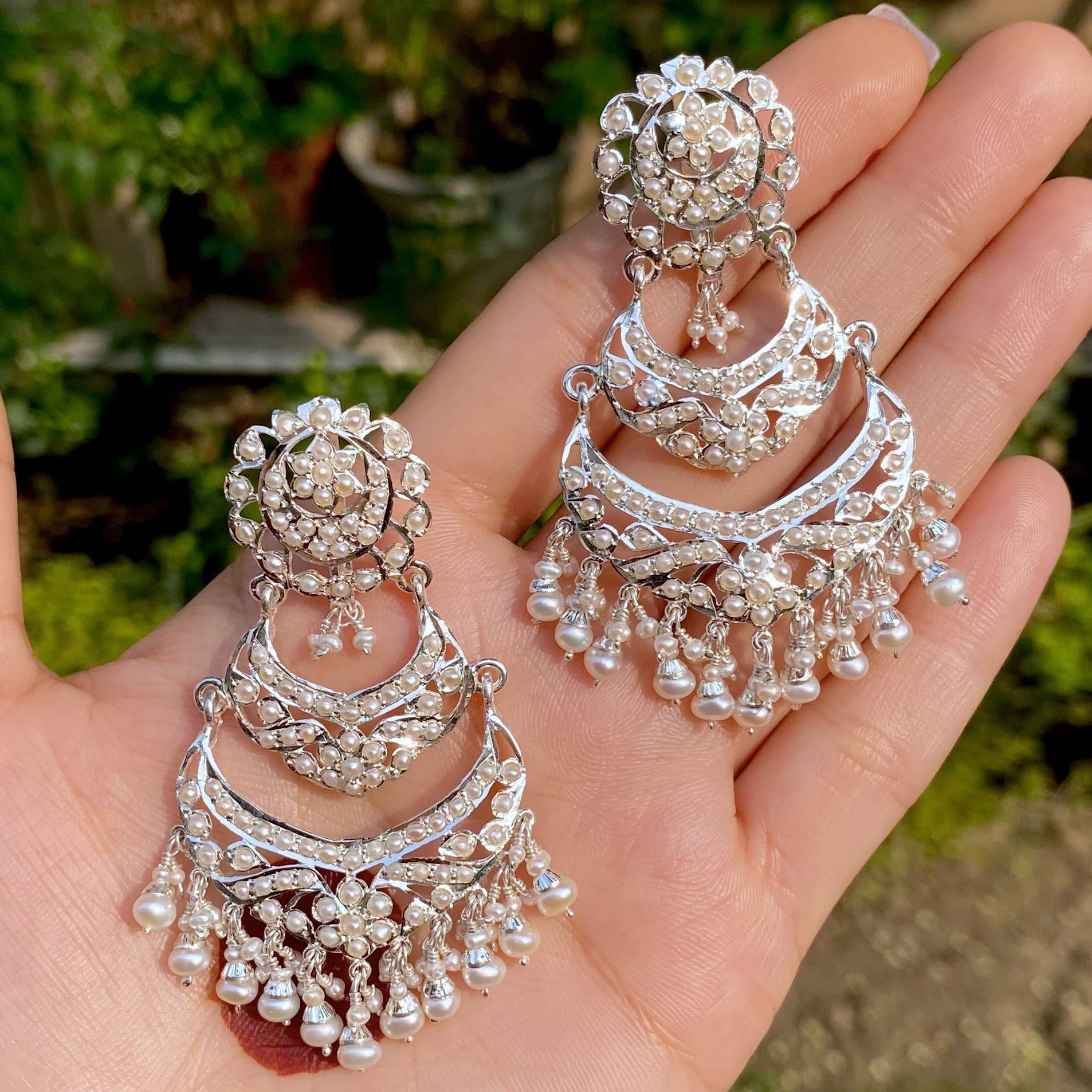 indo western earrings for women