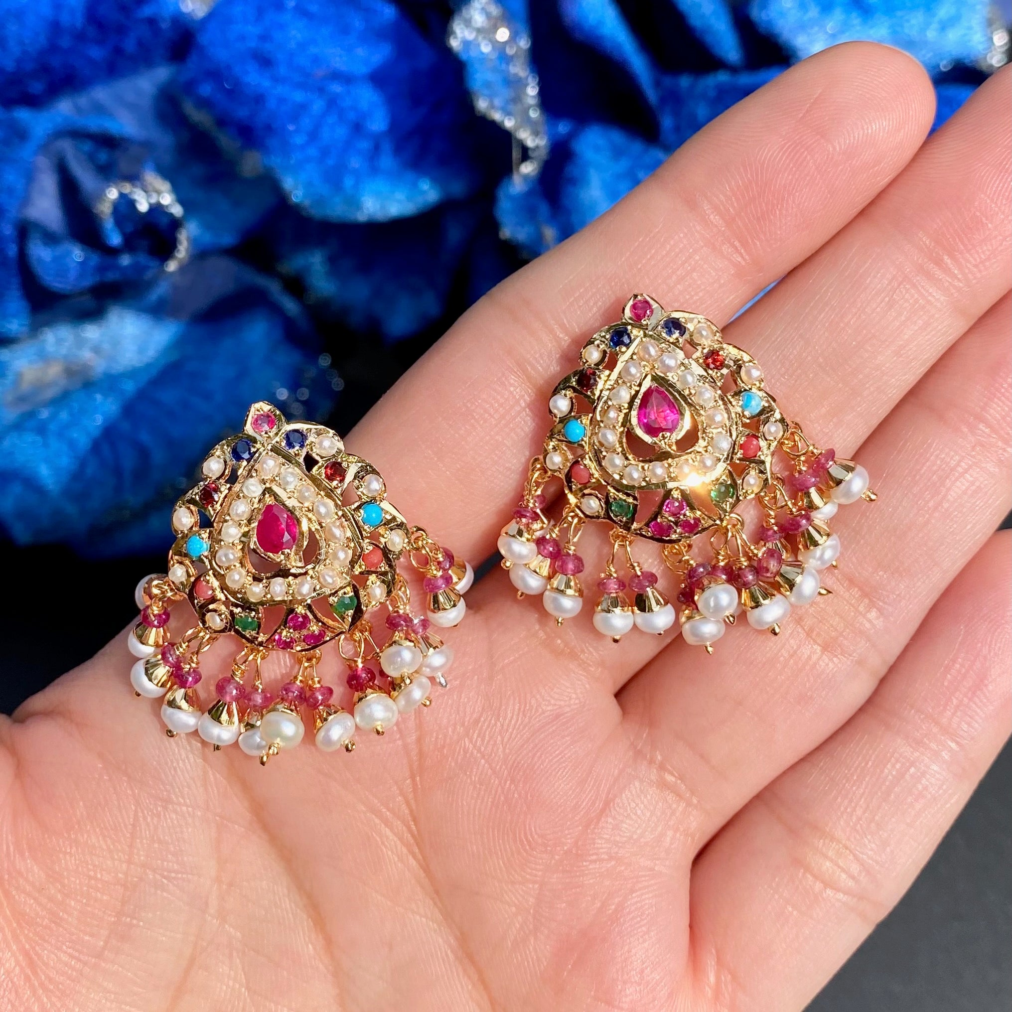 nauratan necklace set