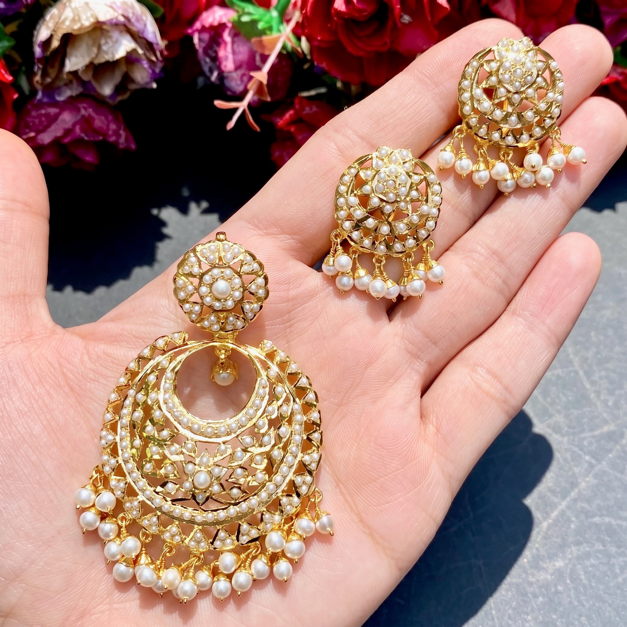 hyderabadi gold plated pendant
