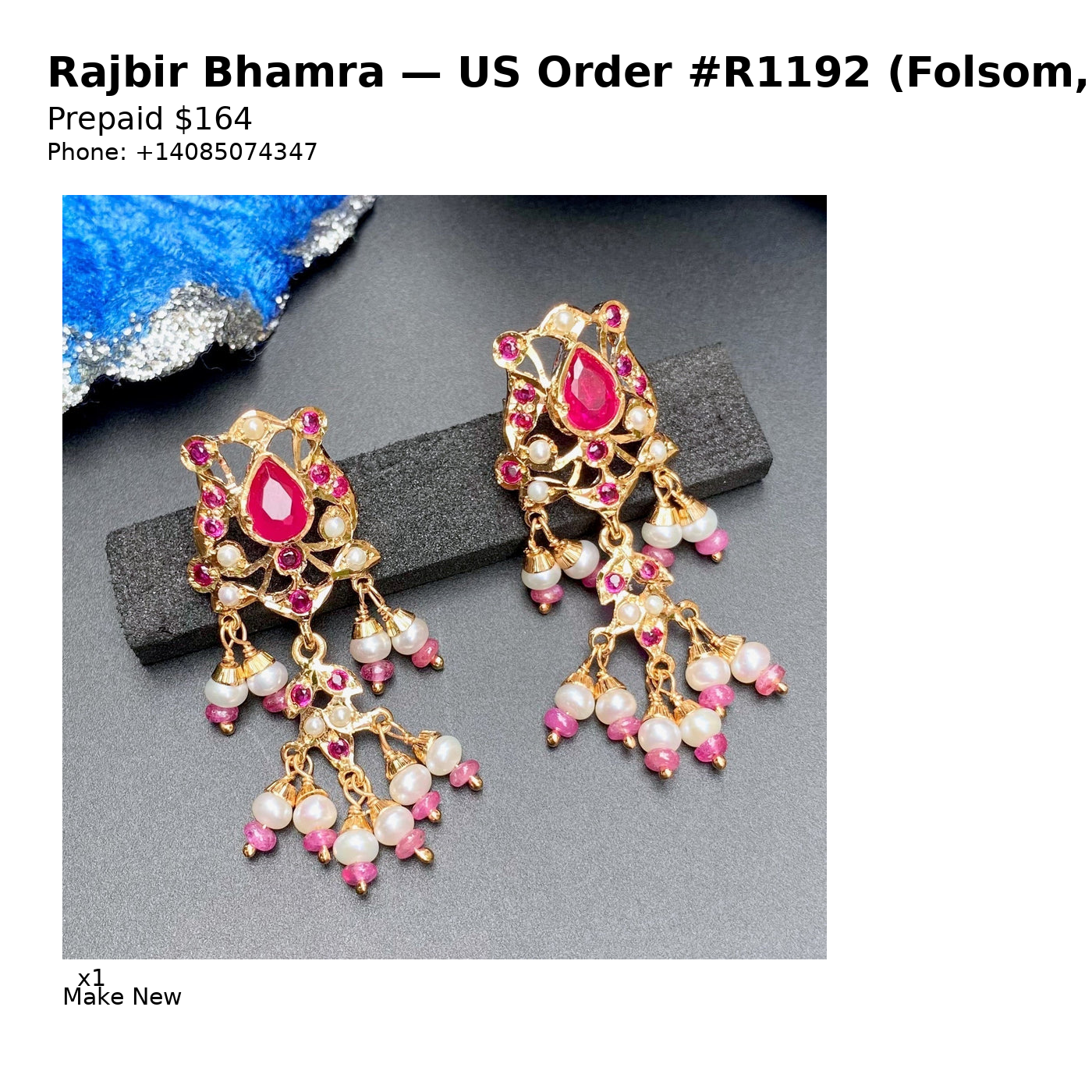 US Order #R1192