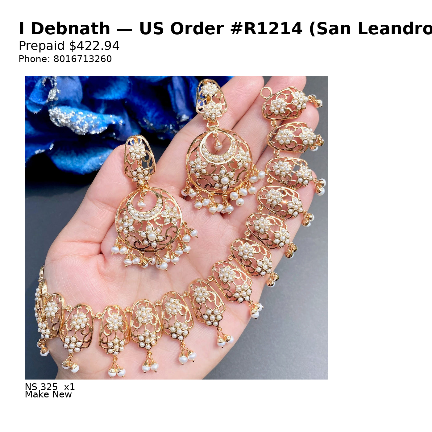 US Order #R1214
