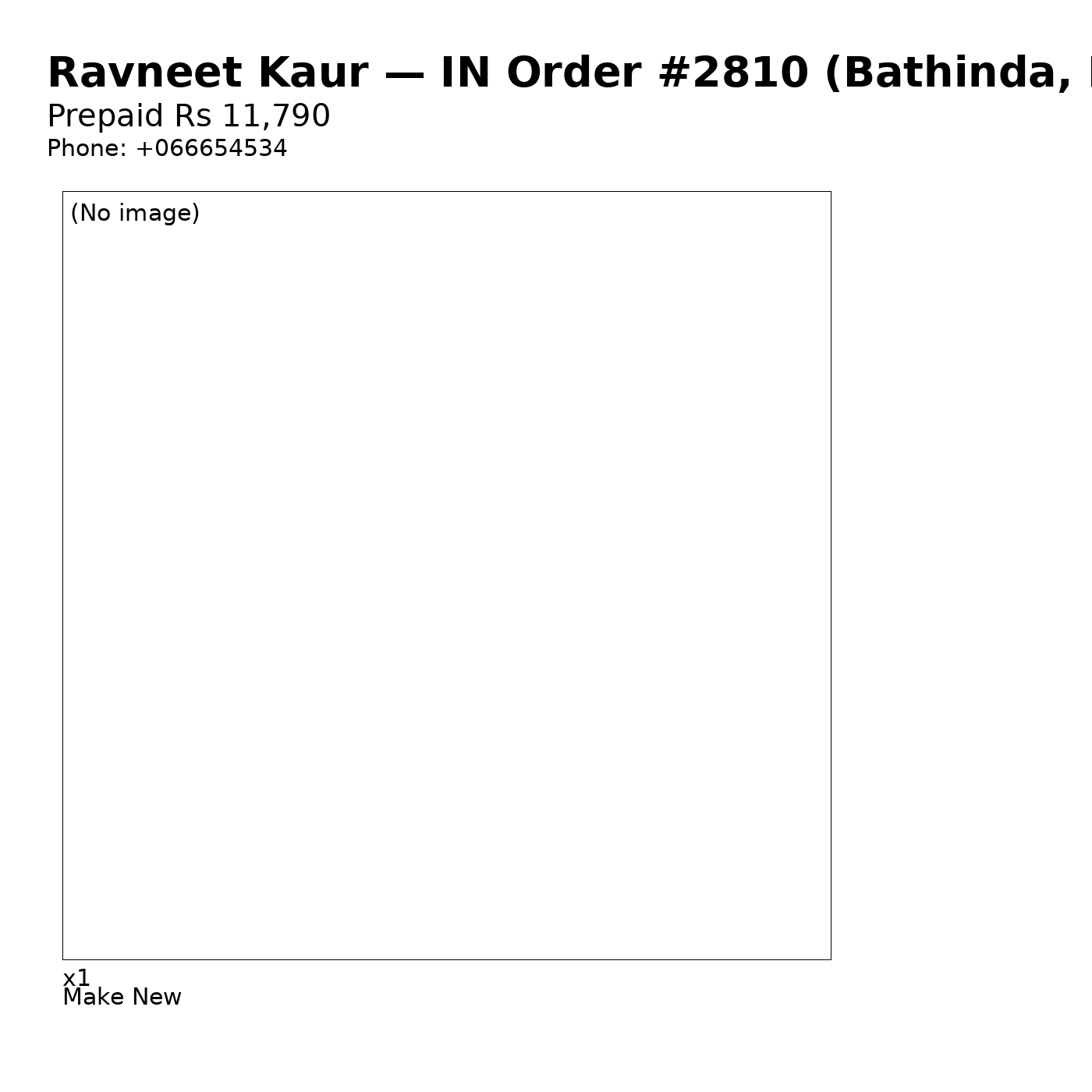 IN Order #2810