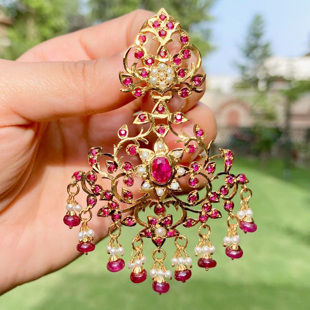 gold plated earrings