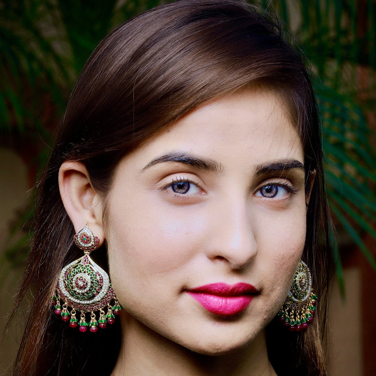 sterling silver earrings with gold plating