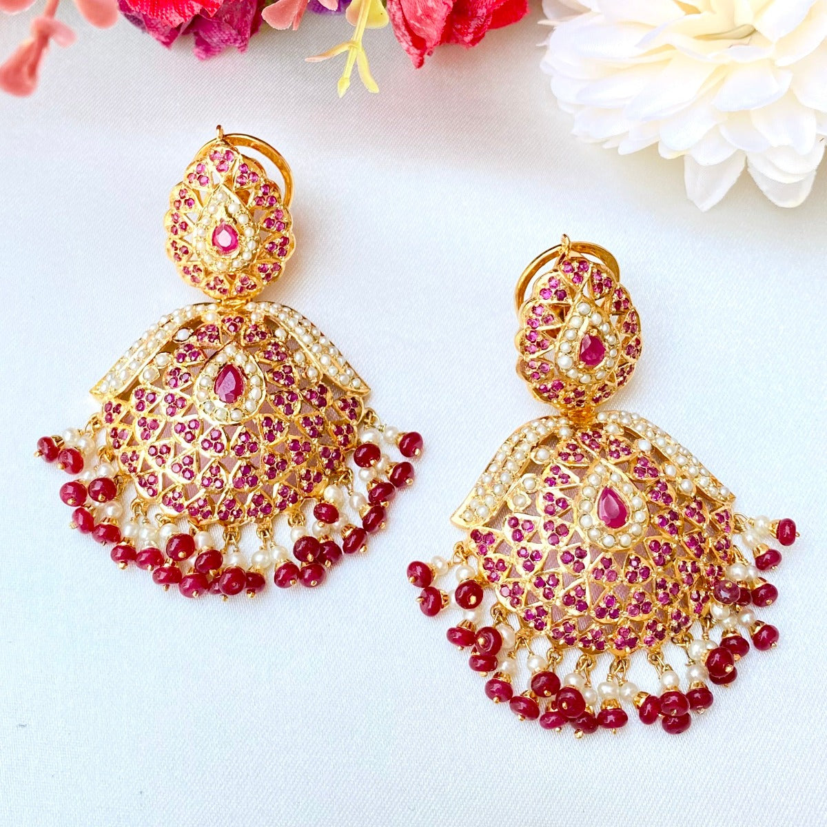anchor shaped earrings