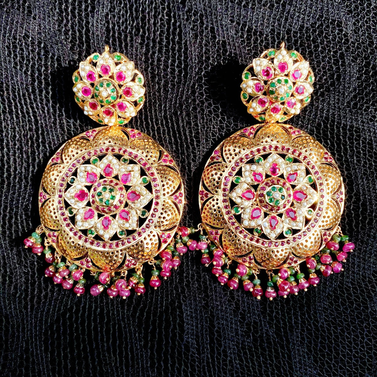 statement jadau earrings online
