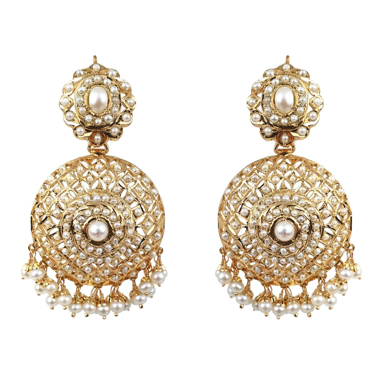 certified real pearl earrings