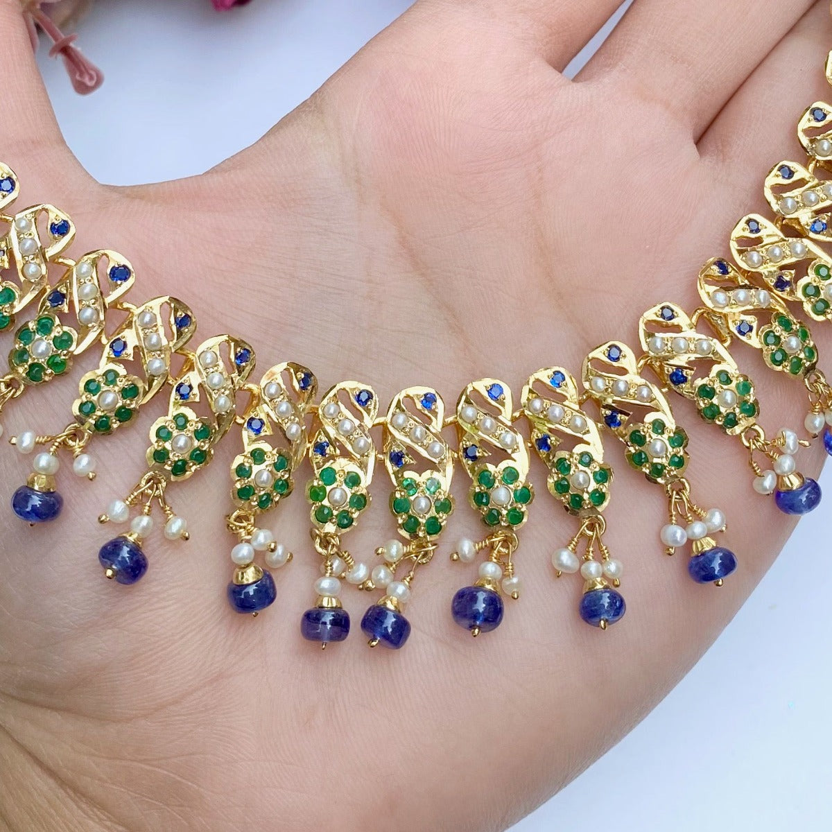 gold plated set amrapali